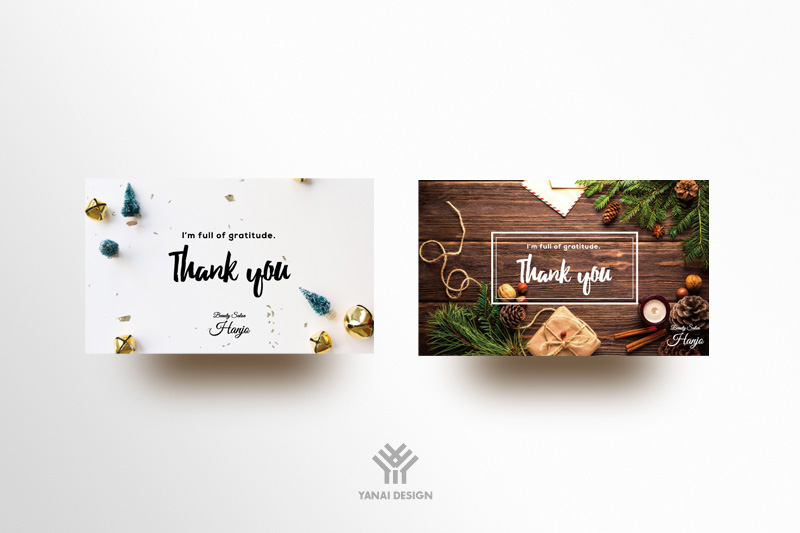 ショップカードデザイン